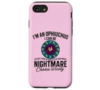 Ofiuco Zodiaco Divertente 13° Segno Astrologia Serpente Portatore Custodia per iPhone SE (2020) / 7/8
