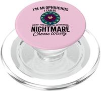 Ofiuco Zodiaco Divertente 13° Segno Astrologia Serpente Portatore PopSockets PopGrip per MagSafe