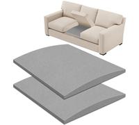 OFKAIS Cuscino di supporto per divano per sedile cedente, pannelli di supporto per divani, schiuma ad alta densità, 60 x 50 cm, riparazione per mobili sotto il cuscino, 2 pezzi