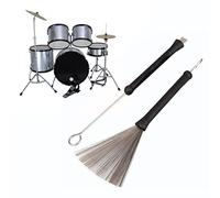 OFKPO 1 Pair Jazz Drum Stick Spazzole Batterie e Percussioni Accessori Spazzole per Batteria