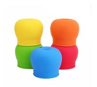 OFKPO 5 pezzi coperchi in silicone,Copertura creativa anti-polvere tazza
