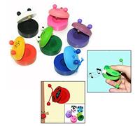 OFKPO 6PCS Giocattoli Musicali di Castanets Giocattoli Musicali
