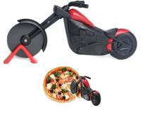 OFKPO Acciaio Inox Coltello Motociclo Pizza Cutter Knives Pizza Chopper