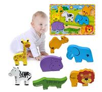 OFKPO Gioco di puzzle in legno 3D per bambini, giocattolo educativo per bambini, ragazzi, ragazze