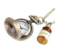OFKPO Retro Ciondolo Orologio Catena Taschino Collana