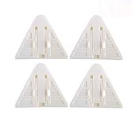 OFKPO Rolling Finestra Scorrevole Serrature Sicurezza Bambino Scorrevole Blocco Window Porta 4 Pezzi