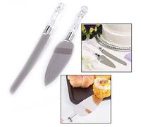 OFKPO Set di Pala Coltello Torta in Acciaio Inossidabile 2 Pezzi