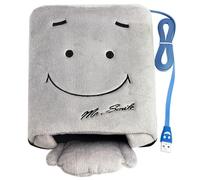 OFKPO USB Riscaldamento Mano Calda Winter Mouse Pad (Grigio)