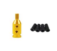 OFKSEWPA Adattatore per pomello cambio M10x1.5 universale in alluminio compatibile con cambio non filettato