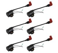 OFKSEWPA Set di Bobine di accensione da 6 Pezzi Compatibile con Motori fuoribordo a 2 Tempi da 100HP-225HP, sostituisce i Codici 6R3-85570-01-00 e 6R3-85570-00-00