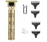 Ofmeow Tagliacapelli da uomo senza fili con display LCD, set professionale per tagliare i capelli, rasoio ricaricabile, regalo per bambini, fidanzato, ragazzo famiglia