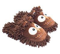 ofoot Pantofole da casa novità sfocate calde da donna Scarpe per animali carini per adulti Suola in gomma impermeabile antiscivolo, Coniglio scimmia Koala Volpe Gufo Gatto Leone Coniglietto Gorilla