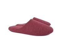ofoot Pantofole da donna in memory foam, in cotone, con suola in gomma antiscivolo, rosa, 5-6