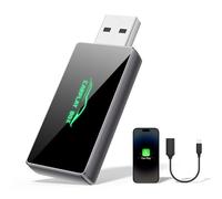 Ofottofo Adattatore CarPlay Wireless per iPhone, 2025 Upgrade USB Car Play Wireless Stick, WiFi 5GHz Connessione Stabile, Compatibile con Auto e iPhone iOS 10+