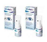 OftaMed+s Spray Oculare Acido Ialuronico 2x10 ml Gocce oftalmiche