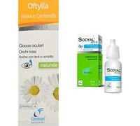 Oftylla Gocce Oculari - 15 ml & Sodyal Plus Gocce Oculari con Acido Ialuronico - 10 ml