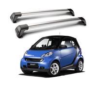 OFUNGO 2 Pezzi Barre Portapacchi Per Auto, Portabiciclette Portapacchi Accessori Da Viaggio Esterni, 45 kg, Alluminio, Bullone a U, Compatibile con Automobile