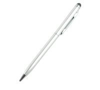 OFWAX 100Pcs 13 Colori Mini Metallo 2 In 1 Touch Pen Stylus Universale Con Penna A Sfera Roller (I,Blu)