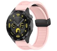 OFWAX Cinghie da 22 mm per Huawei GT3 SE/Watch 4Pro Silicone Magnetic Buckle Band per Huawei Watch GT2 3 4 GT3 Pro 46mm braccialetti braccialetti(Pink,Watch 3 Pro)