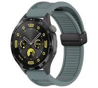OFWAX Cinghie da 22 mm per Huawei GT3 SE/Watch 4Pro Silicone Magnetic Buckle Band per Huawei Watch GT2 3 4 GT3 Pro 46mm braccialetti braccialetti(Rock blue,22mm Universal)