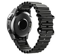 OFWAX Cinturino da polso in silicone oceano da 22 mm e 26 mm per Garmin Approach S62 Fenix 5x 5Plus Fenix 6x 6 6Pro Fenix 7x 7 Intinct1 2 Quick Fit cinturino D2, 22mm, Agata
