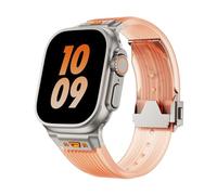 OFWAX Cinturino in Silicone Morbido Per Apple Watch Ultra 2 1 49mm S10 46mm Series10 9 8 7 41 45mm Cinturino In Silicone Per IWatch 6 5 4 Se 42mm 44mm Cinturino Da Uomo, 42/44/45/49mm, Agata