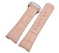 OFWAX Cinturino in vera pelle per Omega Constellation Double Eagle Series Men Women 17 millimetri 23 millimetri cinturino, 23mm Silver Clasp, Acetato, Non pietra preziosa