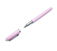 OFWAX EF - Penna stilografica da 0,38 mm, scrittura scorrevole, penna per firma per disegno, calligrafia, inchiostro in metallo, materiale scolastico (rosa)