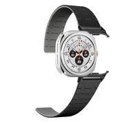 OFWAX Nessun cinturino in silicone Galaxy per Samsung Galaxy Watch Ultra Bracciale sportivo magnetico da 47 mm per cinturino Galaxy Watch 7Ultra(BHB)