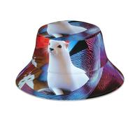 OFYGJFB Cappello invernale per donna e uomo, design unico, caldo ed elegante, Illustrazione della trasfigurazione, Furetto, M-L