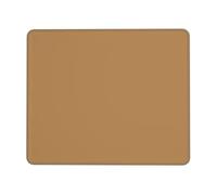 OFYGJFB Tappetino per mouse quadrato con bordi cuciti, 21,1 x 26,2 cm, per mouse wireless, base in gomma spessa 3 mm, tappetino per scrivania antiscivolo, tappetino per mouse marrone, per laptop