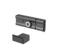 OFYPCURI 1 set di chiavistelli adesivi in lega di alluminio for porte interne, chiavistelli antifurto for porte(MULTI)