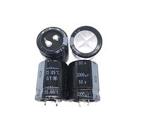 OFYPCURI Condensatore a scatto PSU 50 V 25 x 30 mm 50V3300uF, 2 pezzi