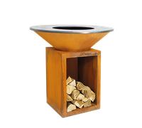 OFYR CLASSIC STORAGE BRACIERE DA CUCINA 100 CORTEN