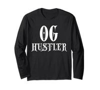 OG Hustler - Stile Streetwear Classico per truffatori di trappole Maglia a Manica