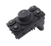 og Interruttore di Regolazione Della Lampada Interruttore Combinazione Faro Compatibile con Per Astra Lampada Anteriore Regolatore di Livellamento OEM 13177066 Controllo Nero AB