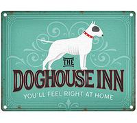 OG Targa in metallo con scritta "The Dog House (Pub Sign)