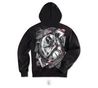 OGABEL OG Abel Felpa Con Cappuccio Urban Punk Goth Da Uomo AH074