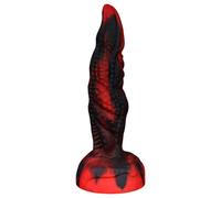 OgazR - dildo realistico con venature - 20 cm - rosso