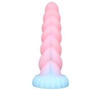 OgazR - dildo unicorno luminoso - 22cm (arcobaleno)