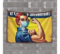 OGBD Arazzo da parete divertente per decorare la casa (100 x 150 cm)