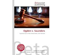 Ogden v. Saunders: Supreme Court of the United States, John Marshall