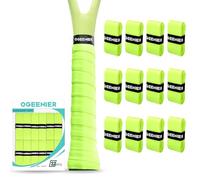 Ogeenier 12 x Self Adhesive, Anti-Slip and Anti-Sweat for Tennis Overgrip Padel Tennis Badminton Squash Racket