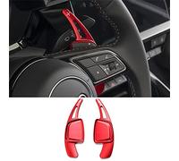 OGENDE Palette dei Cambi a Turno di prolunga del Volante per Auto per Audi A3 8Y Berlina Sportback 2021 2022, Lega di Alluminio, Accessori Interni,Red