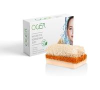 OGER Sapone naturale in fibra di zucca 110 gr - Latte d'asina e miele 1 Pezzi