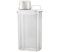 Ogetok 77oz Distributore di detersivo per bucato, 2.3 L di plastica liquido Dispenser di sapone da bucato Profumo Booster perline Dispenser polvere organizzatore contenitore