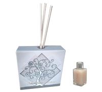 oggettando, Profumatore in Ecopelle bianco ALBERO DELLA VITA SU ROMBO. Bomboniere Matrimonio, Battesimo, Comunione, Cresima, Laurea, Anniversari di Matrimonio e regali utili, originali ed economici.