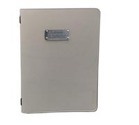 oggettando Set 12 pz. Menu Personalizzabile A4 Ristorante Pub Self Service Bar Birreria Moderno (Grigio)