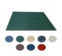 OGGETTANDO, SOTTOMANO per scrivania è realizzato a mano in ECOPELLE, prodotto ecosostenibile e durevole nel tempo. Regali utili, ufficio originali ed economici. (Legno Verde)