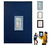 Oggetti di scena creativi per finestre, mirino leggero e riutilizzabile per foto di viaggio, raccoglitore fotografico versatile per catturare prospettive uniche, pannelli per fondali (#02)